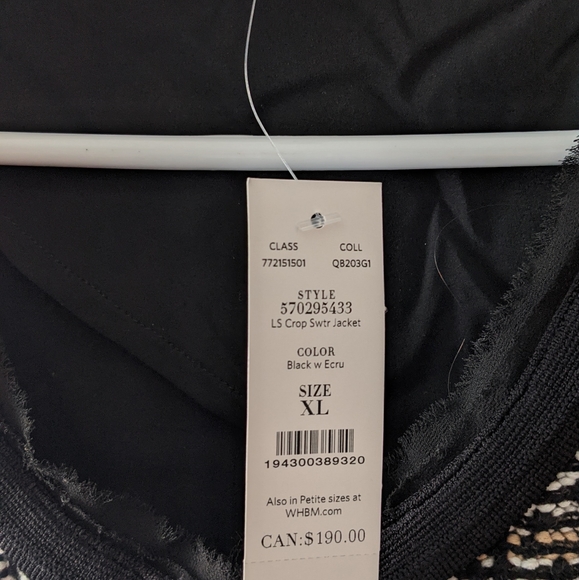 WHBM Iconic Sweater Jacket - Picture 4 of 6